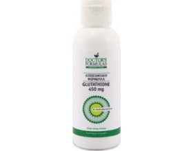 Doctor's Formulas Glutathione 450mg Λιποσωμιακή Φόρμουλα με Γλουταθειόνη, συμβάλει στην Αντιοξειδωτική Άμυνα των Κυττάρων 120ml Doctor's Formulas Glutathione 450mg Λιποσωμιακή Φόρμουλα με Γλουταθειόνη, συμβάλει στην Αντιοξειδωτική Άμυνα των Κυττάρων 120ml