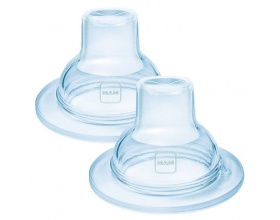MAM Extra Soft Bottle Spouts 4M+ Σιλικόνη (2 Θηλές) κωδ:425S