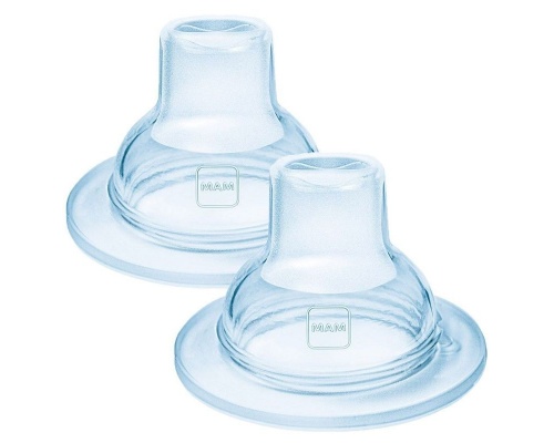 MAM Extra Soft Bottle Spouts 4M+ Σιλικόνη (2 Θηλές) κωδ:425S