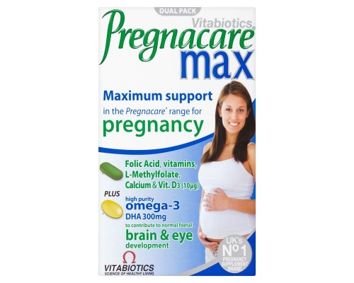 Vitabiotics Pregnacare Max Συμπλήρωμα για τη Μέγιστη Διατροφική Υποστήριξη των Γυναικών κατά την Περίοδο της Εγκυμοσύνης, 56 tabs + 28 caps   Vitabiotics Pregnacare Max Συμπλήρωμα για τη Μέγιστη Διατροφική Υποστήριξη των Γυναικών κατά την Περίοδο της Εγκυμοσύνης, 56 tabs + 28 caps