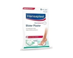 Hansaplast Επιθέματα για Φουσκάλες Αυτοκόλλητα Διαφανή επιθέματα, ανακουφίζουν άμεσα από τον πόνο, συμβάλλουν στην γρήγορη επούλωση των φουσκαλών. Ιδανικά για χρήση σε δάχτυλα , Μικρά 6 τμχ 