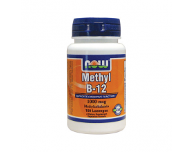 Now Foods Methyl B-12 1000 mcg  μεθυλοκοβαλαμίνη (Β12), παίζει σημαντικό ρόλο στο σχηματισμό ερυθρών αιμοσφαιρίων, στη λειτουργία του εγκεφάλου και του νευρικού συστήματος 100 Lozenges 