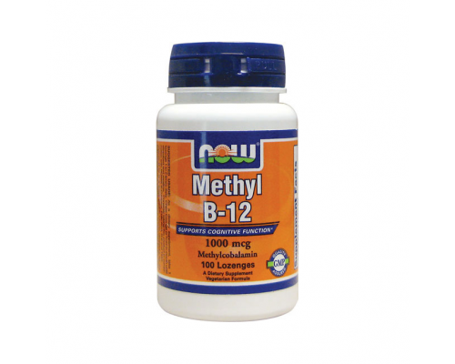 Now Foods Methyl B-12 1000 mcg  μεθυλοκοβαλαμίνη (Β12), παίζει σημαντικό ρόλο στο σχηματισμό ερυθρών αιμοσφαιρίων, στη λειτουργία του εγκεφάλου και του νευρικού συστήματος 100 Lozenges  Now Foods Methyl B-12 1000 mcg  μεθυλοκοβαλαμίνη (Β12), παίζει σημαντικό ρόλο στο σχηματισμό ερυθρών αιμοσφαιρίων, στη λειτουργία του εγκεφάλου και του νευρικού συστήματος 100 Lozenges