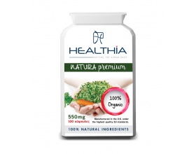 Healthia  Natura Premium Οργανικά καλλιεργημένα πολυβιταμινούχο συμπλήρωμα διατροφής 100 κάψουλες 
