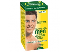 Nature's Plus Source of Life Men Συμπλήρωμα διατροφής για χρήση αποκλειστικά από άνδρες 60 ταμπλέτες Nature's Plus Source of Life Men Συμπλήρωμα διατροφής για χρήση αποκλειστικά από άνδρες 60 ταμπλέτες