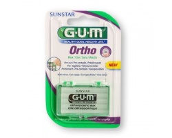 GUM 723 Orthodontic Wax Unflavored Ορθοδοντικό κερί, Προσκολλάται στους ορθοδοντικούς μηχανισμούς με σκοπό να ανακουφίσει τον ερεθισμένο ιστό  