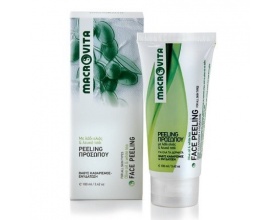 Macrovita Peeling Προσώπου με λάδι ελιάς και λευκό τσάι για όλους τους τύπους δέρματος 50ml