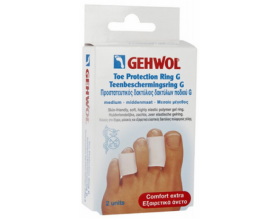  GEHWOL Προστατευτικός δακτύλιος δακτύλων ποδιού G μεσαίο μέγεθος, 2 τεμάχια
