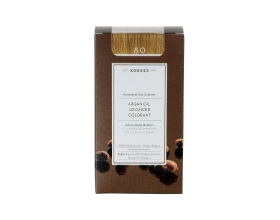 KORRES 8.0 Βαφή Μαλλιών με Έλαιο Argan & φυτική Κερατίνη, ΞΑΝΘΟ ANOIKTO, 50ml