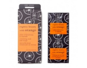 APIVITA Express Beauty Μάσκα Αναζωογόνησης  με πορτοκάλι 2*8ml