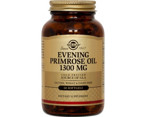 SOLGAR Evening Primprose Oil 1300mg 30softgels, Λιπαρά οξέα που είναι χρήσιμα σε περιπτώσεις προεμμηνορροϊκών συμπτωμάτων, εμμηνόπαυσης και ενίσχυσης της έκκρισης των σεξουαλικών ορμονών SOLGAR Evening Primprose Oil 1300mg 30softgels, Λιπαρά οξέα που είναι χρήσιμα σε περιπτώσεις προεμμηνορροϊκών συμπτωμάτων, εμμηνόπαυσης και ενίσχυσης της έκκρισης των σεξουαλικών ορμονών