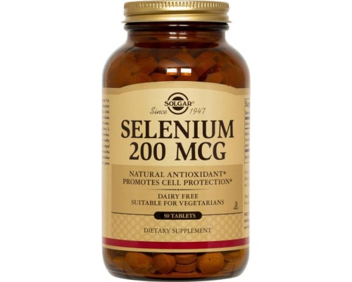 SOLGAR Selenium 200mcg 50caps, Συμπλήρωμα Διατροφής βασικό για την ομαλή ανάπτυξη που μπορεί επίσης να προστατεύσει θετικά από την ανάπτυξη καρδιακών και άλλων εκφυλιστικών παθήσεων SOLGAR Selenium 200mcg 50caps, Συμπλήρωμα Διατροφής βασικό για την ομαλή ανάπτυξη που μπορεί επίσης να προστατεύσει θετικά από την ανάπτυξη καρδιακών και άλλων εκφυλιστικών παθήσεων