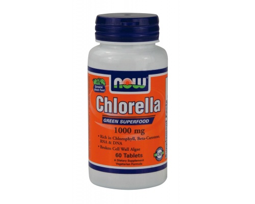 Now Foods Chlorella 1000 mg, Συμπλήρωμα Διατροφής που προσφέρει πολλά οφέλη στον οργανισμό,  60 ταμπλέτες Now Foods Chlorella 1000 mg, Συμπλήρωμα Διατροφής που προσφέρει πολλά οφέλη στον οργανισμό,  60 ταμπλέτες