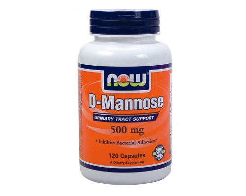 Now Foods D-Mannose 500 mg, Συμπλήρωμα Διατροφής που αποτρέπει την πρόκληση λοιμώξεων  της ουροδόχου κύστης ή των νεφρών, 120 κάψουλες Now Foods D-Mannose 500 mg, Συμπλήρωμα Διατροφής που αποτρέπει την πρόκληση λοιμώξεων  της ουροδόχου κύστης ή των νεφρών, 120 κάψουλες