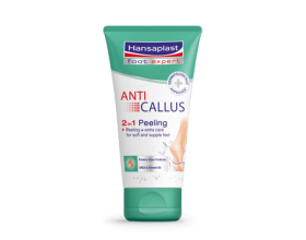 Hansaplast Foot Expert ANTI CALLUS 2 σε 1 Peeling Συνδυάζει απολέπιση και προστασία των ποδιών 75 ml