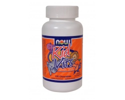 Now Foods Kids Vits Multivitamins, Συμπλήρωμα Διατροφής απο πολυβιταμίνες για παιδια, 120 μασώμενες ταμπλέτες Now Foods Kids Vits Multivitamins, Συμπλήρωμα Διατροφής απο πολυβιταμίνες για παιδια, 120 μασώμενες ταμπλέτες