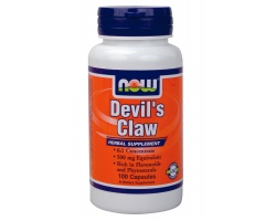 Now Foods Devil's Claw 500mg, Συμπλήρωμα Διατροφής ιδανικό για όσουν αντιμετωπίζουν πόνο και φλεγμονή, 100 κάψουλες  Now Foods Devil's Claw 500mg, Συμπλήρωμα Διατροφής ιδανικό για όσουν αντιμετωπίζουν πόνο και φλεγμονή, 100 κάψουλες