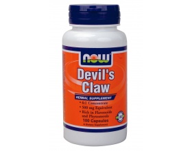 Now Foods Devil's Claw 500mg, Συμπλήρωμα Διατροφής ιδανικό για όσουν αντιμετωπίζουν πόνο και φλεγμονή, 100 κάψουλες 