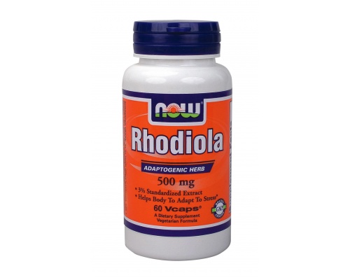 Now Foods Rhodiola (Rhodiola rosea), Συμπλήρωμα Διατροφής για την τόνωση του οργανισμού, 60 κάψουλες Now Foods Rhodiola (Rhodiola rosea), Συμπλήρωμα Διατροφής για την τόνωση του οργανισμού, 60 κάψουλες