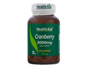 Health Aid Cranberry 5000mg  για υγιές ουροποιητικό 60 ταμπλέτες  Health Aid Cranberry 5000mg  για υγιές ουροποιητικό 60 ταμπλέτες