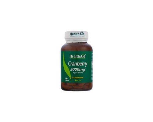 Health Aid Cranberry 5000mg  για υγιές ουροποιητικό 60 ταμπλέτες  Health Aid Cranberry 5000mg  για υγιές ουροποιητικό 60 ταμπλέτες