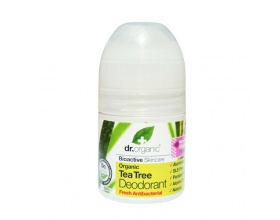 Dr.organic Tea Tree Deodorant. Αποσμητικό με Βιολογικό Τεϊόδεντρο, 50ml
