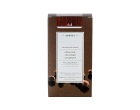 KORRES 6.4 Βαφή Μαλλιών με Έλαιο Argan & φυτική Κερατίνη, ΞΑΝΘΟ ΣΚΟΥΡΟ ΧΑΛΚΙΝΟ, 50ml