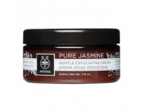Apivita Pure Jasmine Gentle Exfoliating Cream, Κρέμα Ήπιας Απολέπισης, απομακρύνει απαλά τα νεκρά κύτταρα της επιδερμίδας & την τονώνει, με άρωμα γιασεμί 200 ml Apivita Pure Jasmine Gentle Exfoliating Cream, Κρέμα Ήπιας Απολέπισης, απομακρύνει απαλά τα νεκρά κύτταρα της επιδερμίδας & την τονώνει, με άρωμα γιασεμί 200 ml