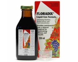  Power Health Floradix Liquid Iron Formula 250ml, Συμπλήρωμα Διατροφής Με Οργανικό Σίδηρο Και Βιταμίνες C,B1,B2,B6, Και B12