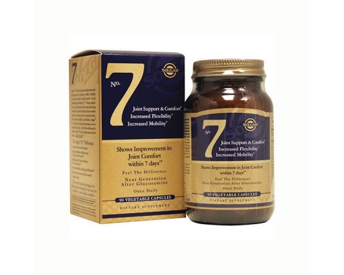 Solgar No 7, Ισχυρή & Αποτελεσματική Φόρμουλα για την Καλή Λειτουργία των Αρθρώσεων & την Αύξηση της Κινητικότητας, με αποτελέσματα ορατά μέσα σε 7 ημέρες  30 vcaps  Solgar No 7, Ισχυρή & Αποτελεσματική Φόρμουλα για την Καλή Λειτουργία των Αρθρώσεων & την Αύξηση της Κινητικότητας, με αποτελέσματα ορατά μέσα σε 7 ημέρες  30 vcaps