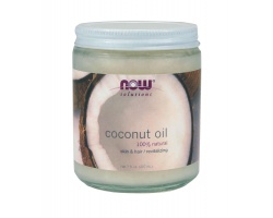 Now Foods Coconut Oil 207ml, 100% Φυσικό Λάδι Καρύδας για δέρμα και μαλλιά  