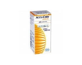 ROCHE ACCU-CHEK Softclix, Σκαρφιστήρες μέτρησης σακχάρου 25 ταινίες