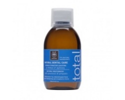 APIVITA Natural Dental Care, Φυσικό στοματικό διάλυμα με δυόσμο & πρόπολη 250ml APIVITA Natural Dental Care, Φυσικό στοματικό διάλυμα με δυόσμο & πρόπολη 250ml