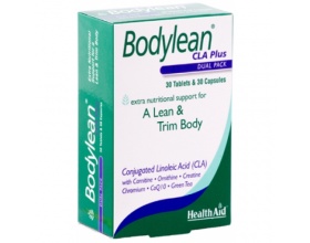 Health Aid Bodylean CLA Plus Διπλή Αδυνατιστική Σύνθεση για Γρήγορο Αδυνάτισμα, 30 κάψουλες & 30 ταμπλέτες