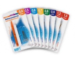 DOFT Μεσοδόντια Βουρτσάκια συναρμολογούμενα 0.8mm DOFT Μεσοδόντια Βουρτσάκια συναρμολογούμενα 0.8mm