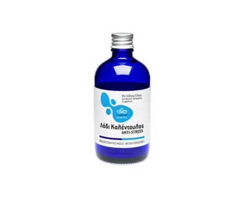 CAMOIL JOHNZ Λάδι Καλέντουλας Anti-stress για ενυδάτωση με αιθέρια έλαια Geranium, Bergamot Grapefruit 100ml