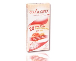 Cera di Cupra Ταινίες αποτρίχωσης για το σώμα με καλέντουλα και κερί μέλισσας 20 ταινίες Cera di Cupra Ταινίες αποτρίχωσης για το σώμα με καλέντουλα και κερί μέλισσας 20 ταινίες