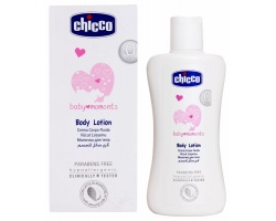 Chicco Baby Moments Body lotion 200ml, Γαλάκτωμα ενυδάτωσης για το σώμα του μωρού