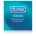  ΠΡΟΦΥΛΑΚΤΙΚΑ Durex Natural Classic 3 τεμ. 	 