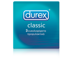 ΠΡΟΦΥΛΑΚΤΙΚΑ Durex Natural Classic 3 τεμ. 	   ΠΡΟΦΥΛΑΚΤΙΚΑ Durex Natural Classic 3 τεμ.
