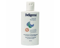 Deligerm Special Shampoo, Ειδικό σαμπουάν για ταλαιπωρημένα μαλλιά και ευαίσθητη επιδερμίδα κεφαλής 200ml Deligerm Special Shampoo, Ειδικό σαμπουάν για ταλαιπωρημένα μαλλιά και ευαίσθητη επιδερμίδα κεφαλής 200ml