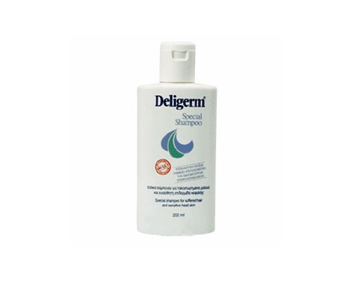 Deligerm Special Shampoo, Ειδικό σαμπουάν για ταλαιπωρημένα μαλλιά και ευαίσθητη επιδερμίδα κεφαλής 200ml
