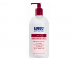 Eubos Red Liquid Washing Emulsion, υγρό καθαρισμού για κανονικό και μικτό δέρμα με φυσιολογικό ph 400ml