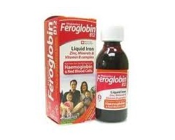 Vitabiotics Feroglobin B12, Υγρός Σίδηρος με ψευδάργυρο, βιταμίνες συμπλέγματος Β και μέταλλα 200ml Vitabiotics Feroglobin B12, Υγρός Σίδηρος με ψευδάργυρο, βιταμίνες συμπλέγματος Β και μέταλλα 200ml