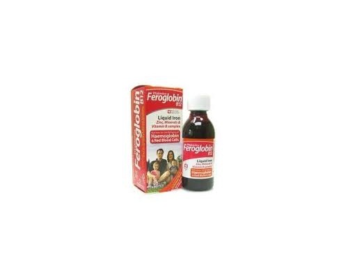 Vitabiotics Feroglobin B12, Υγρός Σίδηρος με ψευδάργυρο, βιταμίνες συμπλέγματος Β και μέταλλα 200ml Vitabiotics Feroglobin B12, Υγρός Σίδηρος με ψευδάργυρο, βιταμίνες συμπλέγματος Β και μέταλλα 200ml