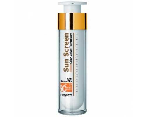 Frezyderm Sun Screen Color Velvet Face Cream SPF50+ Αντηλιακή Κρέμα Προσώπου με Χρώμα, 50ml
