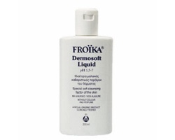 Froika Dermosoft Liquid, Υγρό καθαρισμού για πρόσωπο και σώμα για ευαίσθητα δέρματα που δεν ανέχονται το σαπούνι 200ml Froika Dermosoft Liquid, Υγρό καθαρισμού για πρόσωπο και σώμα για ευαίσθητα δέρματα που δεν ανέχονται το σαπούνι 200ml