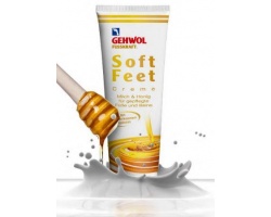 GEHWOL Fusskraft Soft feet Creme, Αναπλαστική κρέμα ποδιών με μέλι και γάλα 125ml 1τεμάχιο