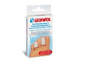 GEHWOL Προστατευτικός δακτύλιος δακτύλων ποδιού G μεγάλο μέγεθος, 2 τεμάχια