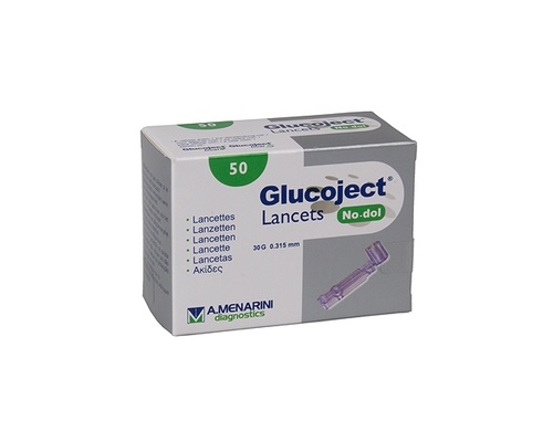 A.MENARINI Glucoject Lancets No-dol Σκαρφιστήρες 50 τεμάχια A.MENARINI Glucoject Lancets No-dol Σκαρφιστήρες 50 τεμάχια